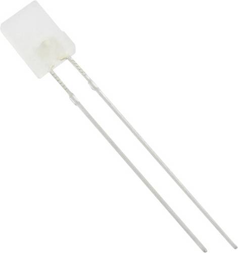 HuiYuan 2534W2D-KHA-A LED bedrahtet Weiß Rechteckig 2 x 5 mm 175 mcd 120 ° 20 mA