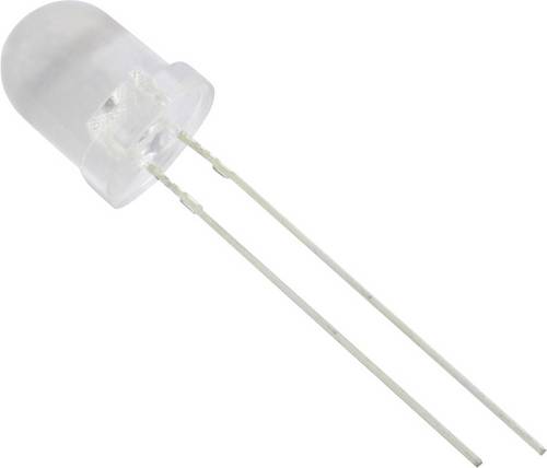 TRU COMPONENTS 1577341 LED wired White Circular 8mm 11000mcd 25° 20mA