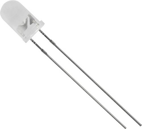 TRU Components LED bedrahtet Blau Rund 5 mm 1000 mcd 40 ° 20 mA