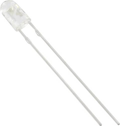 HuiYuan 3234Y1C-ESC-E LED bedrahtet Gelb Oval 3 mm 4150 mcd 70 °, 30 ° 20 mA