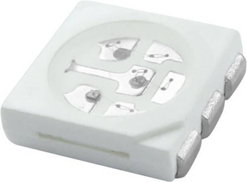 TRU Components SMD-LED 5050 Rot 1750 mcd 120 ° 20 mA 2.4 V