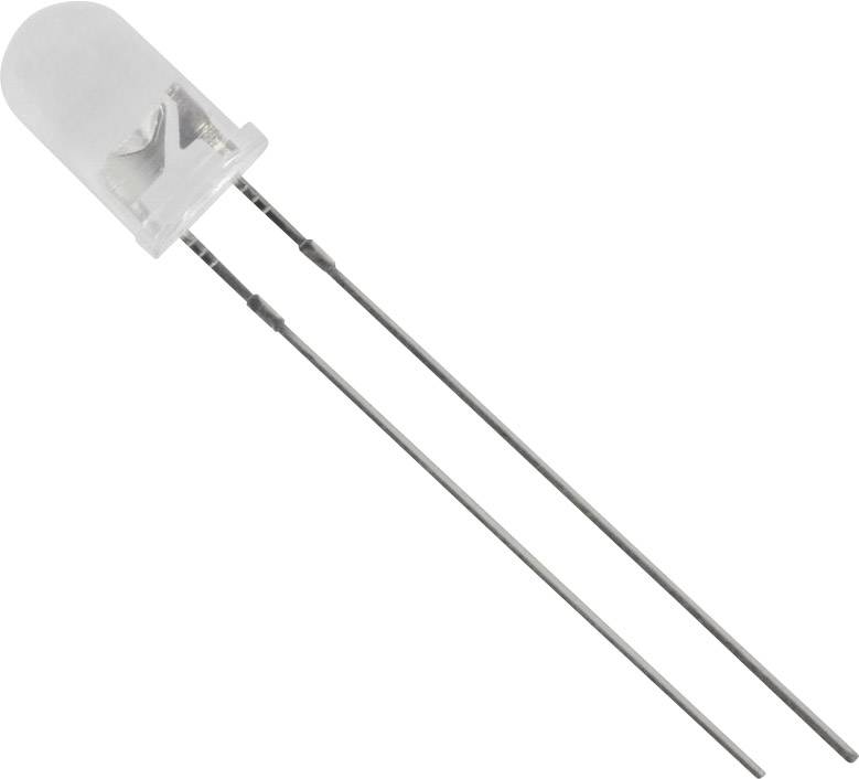 TRU Components LED bedrahtet Rot Rund 5mm 1150 mcd 20°, 25° 20mA