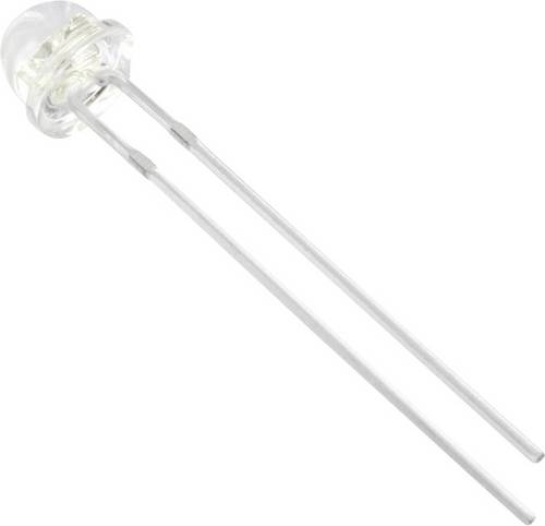 TRU Components 1577478 LED bedrahtet Rot Glockenform 5 mm 1500 mcd 100 ° 20 mA