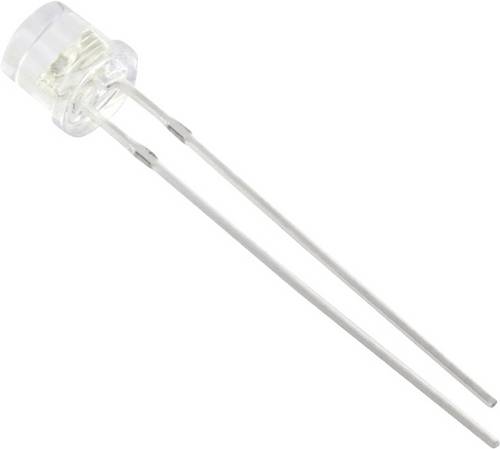 TRU Components 1577492 LED bedrahtet Blau Zylindrisch 5 mm 350 mcd 120 ° 20 mA