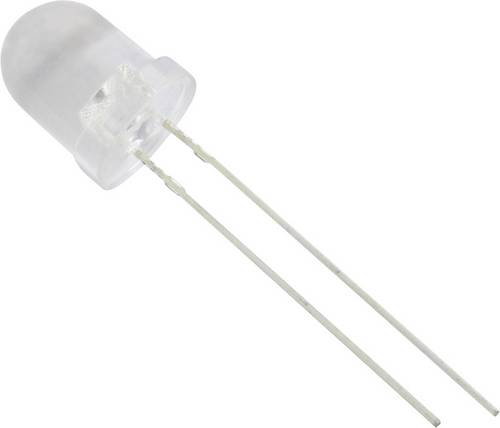TRU Components 1577501 LED bedrahtet Gelb Rund 8 mm 3500 mcd 25 ° 20 mA