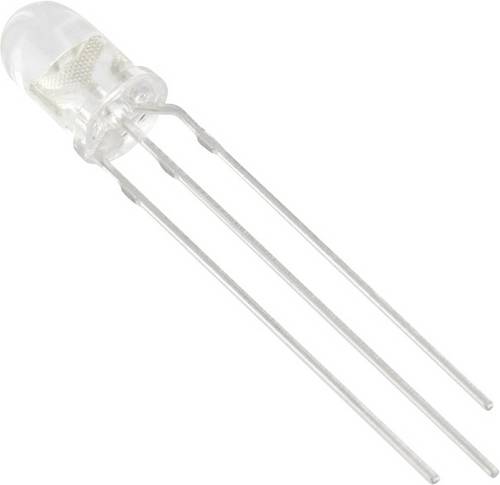 TRU Components 1577518 LED bedrahtet Gelb, Grün Rund 5 mm 2200 mcd, 2650 mcd 35 ° 20 mA