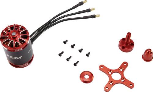 R40 Flugmodell Brushless Elektromotor kV (U/min pro Volt): 890 Windungen (Turns): 4