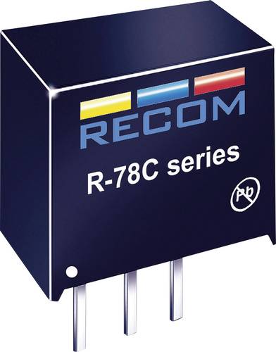 RECOM R-78C3.3-1.0 DC/DC-Wandler, Print 3.3 V/DC 1A Anzahl Ausgänge: 1 x