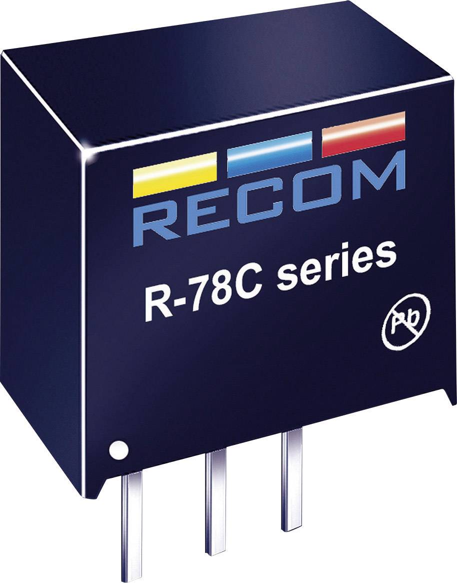 RECOM R-78C5.0-1.0 DC/DC-Wandler, Print 5 V/DC 1A Anzahl Ausgänge: 1 x Inhalt 1St.