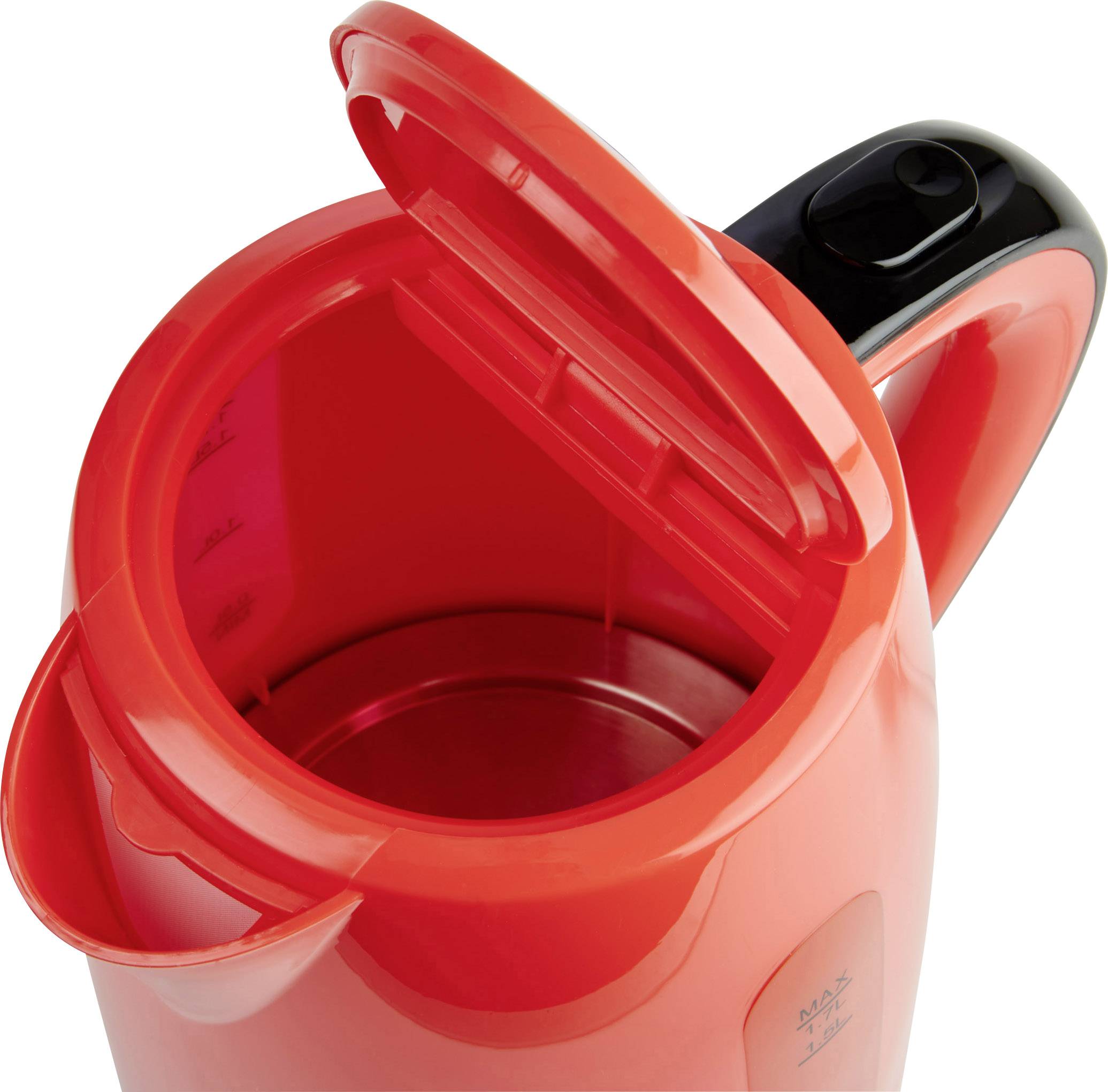 Korona 20132 Wasserkocher Rot Fassungsvermögen: 1.7 l