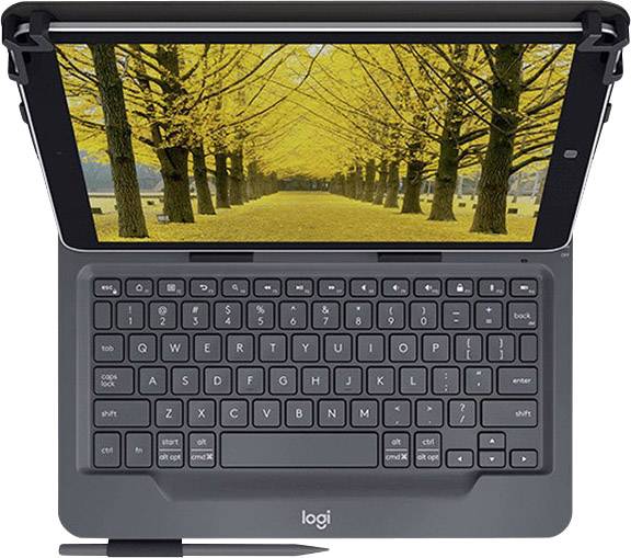 Logitech Universal Folio Tablet-Tastatur Passend für Marke (Tablet): Universal iPad Air 2, iPad Air, iPad 4, iPad 3, iPad 2 Apple iOS®, Android™,