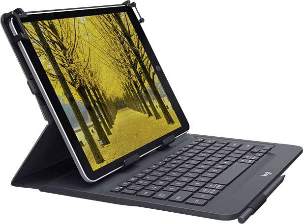 Logitech Universal Folio Tablet-Tastatur Passend für Marke (Tablet): Universal iPad Air 2, iPad Air, iPad 4, iPad 3, iPad 2 Apple iOS®, Android™,