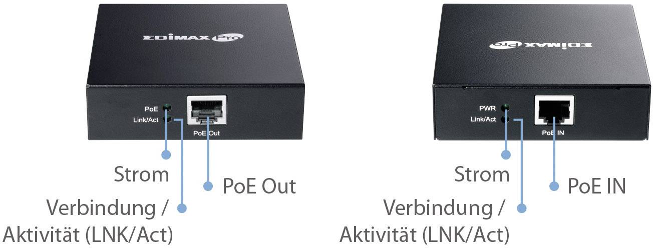 EDIMAX WLAN Repeater GP-101ET Gigabit PoE+ Repeater GP-101ET