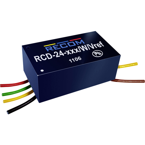 Driver LED Recom Lighting RCD-24-0.50/W 36 V/DC 500 mA 1 pc(s)