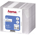 Hama CD Hülle Slim 00011521 1 CD/DVD/Blu-Ray Transparent Polystyrol 20St.