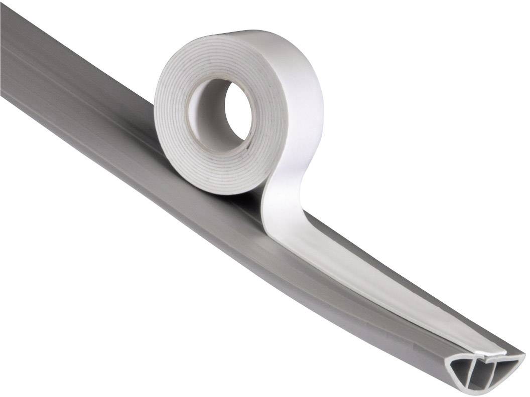 Hama Kabelkanal PVC Grau flexibel (L x B x H) 1800 x 30 x 10mm 1 St. 00020595