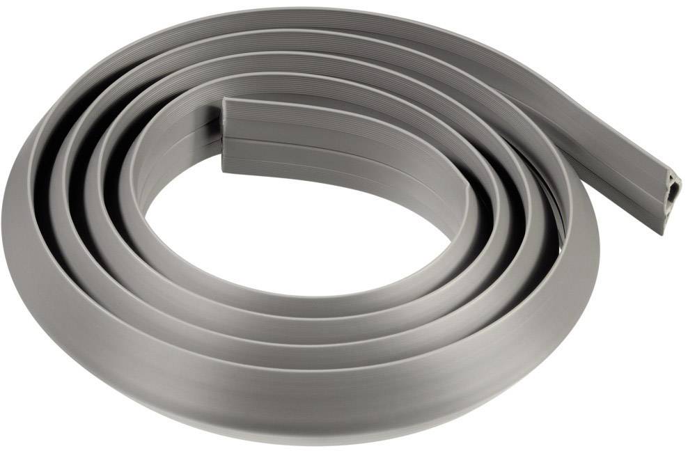 Hama Kabelkanal PVC Grau flexibel (L x B x H) 1800 x 30 x 10mm 1 St. 00020595