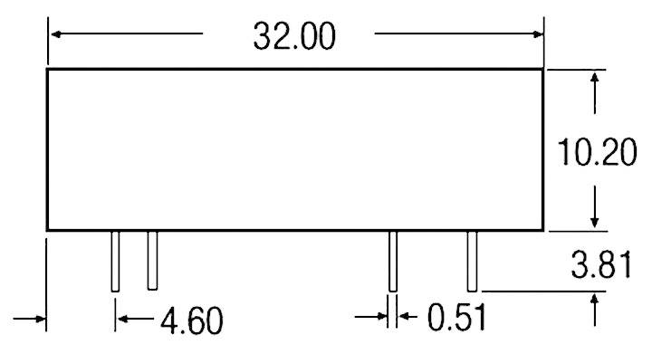RECOM REC3-0515DR/H1 DC/DC-Wandler, Print 5 V/DC 15 V/DC, -15 V/DC 100mA 3W Anzahl Ausgänge: 2 x Inhalt 1St.