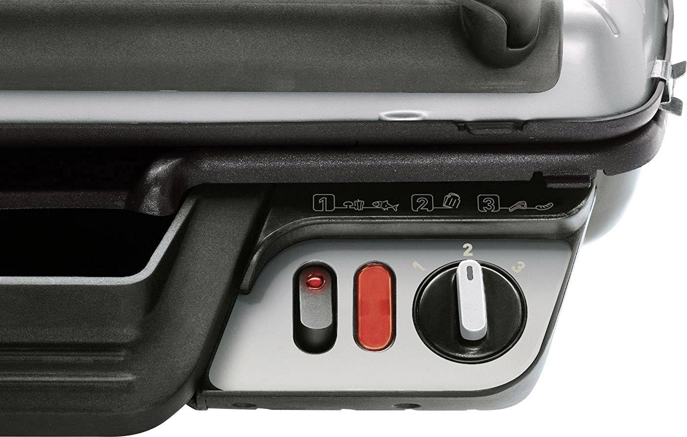 Tefal GC 3060 Tisch Kontaktgrill Grillfunktion, kabelgebunden, mit wechselbaren Platten Schwarz