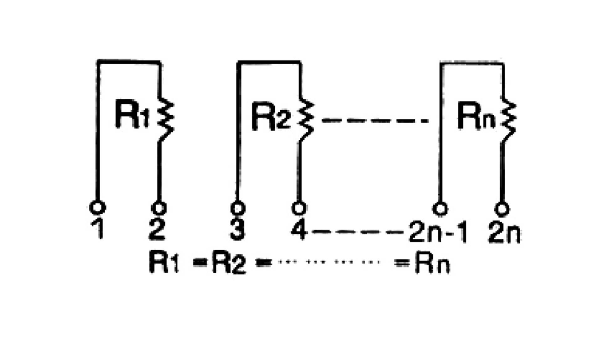 TANCAP SIP-B08-103G SIP-B08-103G Dickschicht-Widerstand 10kΩ THT SIP-8 0.125W