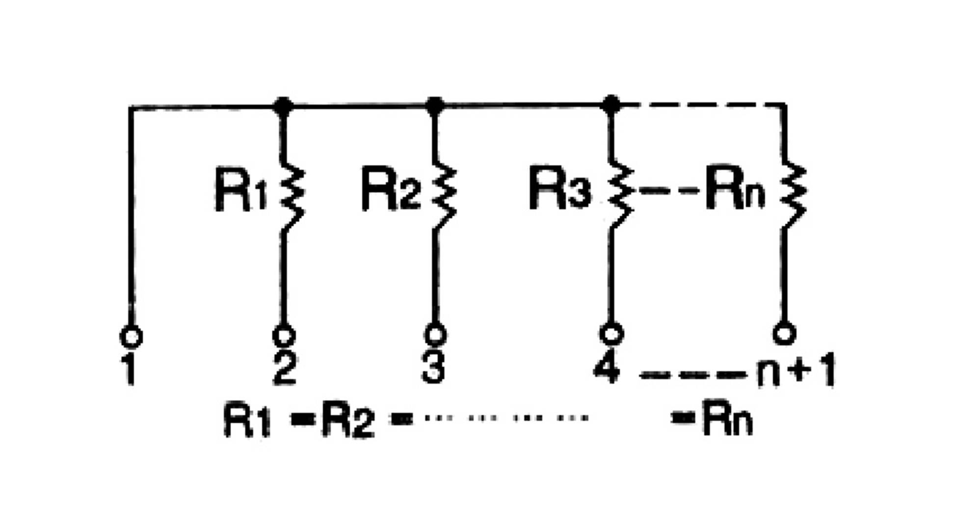 TANCAP SIP-A09-102G SIP-A09-102G Dickschicht-Widerstand 1 kΩ THT SIP-9 0.125 W 1 St.