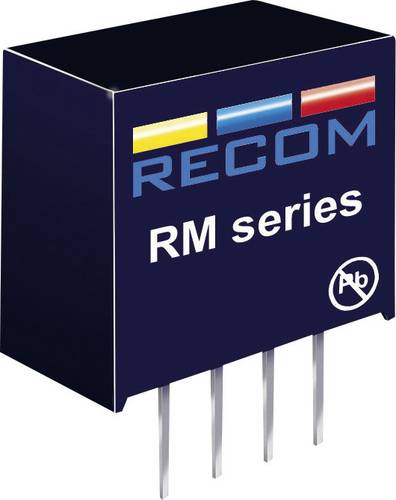 RECOM RM-053.3S DC/DC-Wandler, Print 5 V/DC 3.3 V/DC 76mA 0.25W Anzahl Ausgänge: 1 x