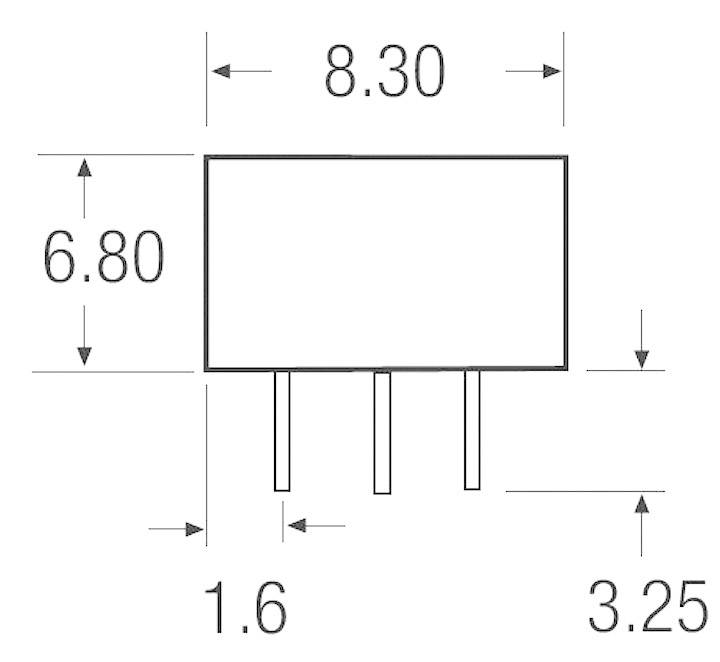 RECOM RNM-0505S DC/DC-Wandler, Print 5 V/DC 5 V/DC 200mA 1W Anzahl Ausgänge: 1 x Inhalt 1St.