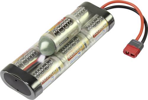 Modellbau-Akkupack (NiMh) 8.4V 4600 mAh Zellen-Zahl: 7 Hump T-Stecker