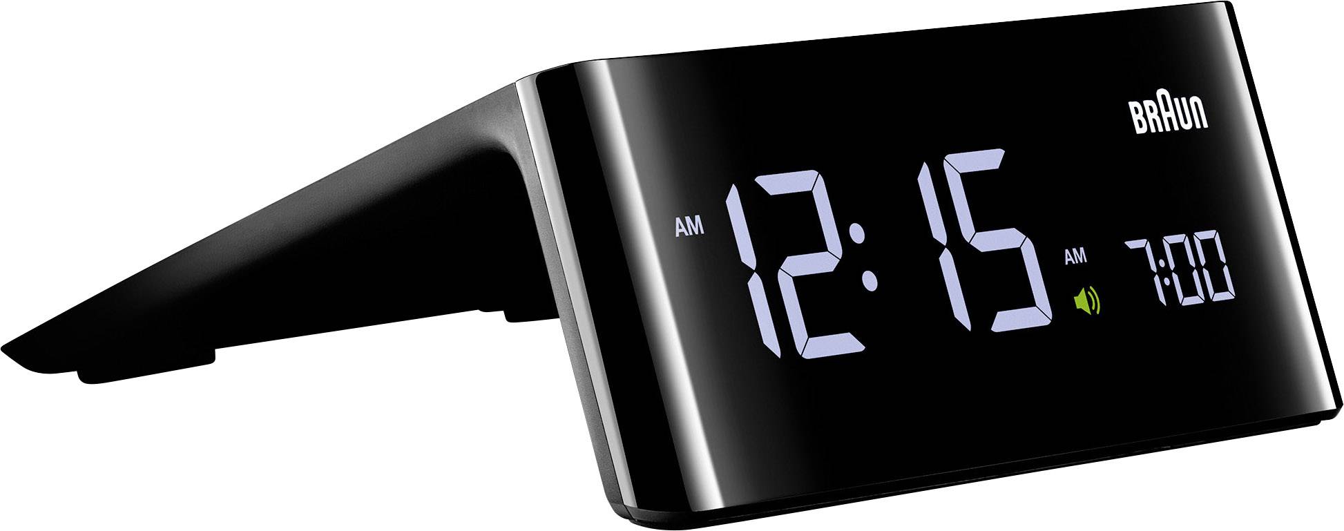 Braun 66054 Quarz Wecker Schwarz