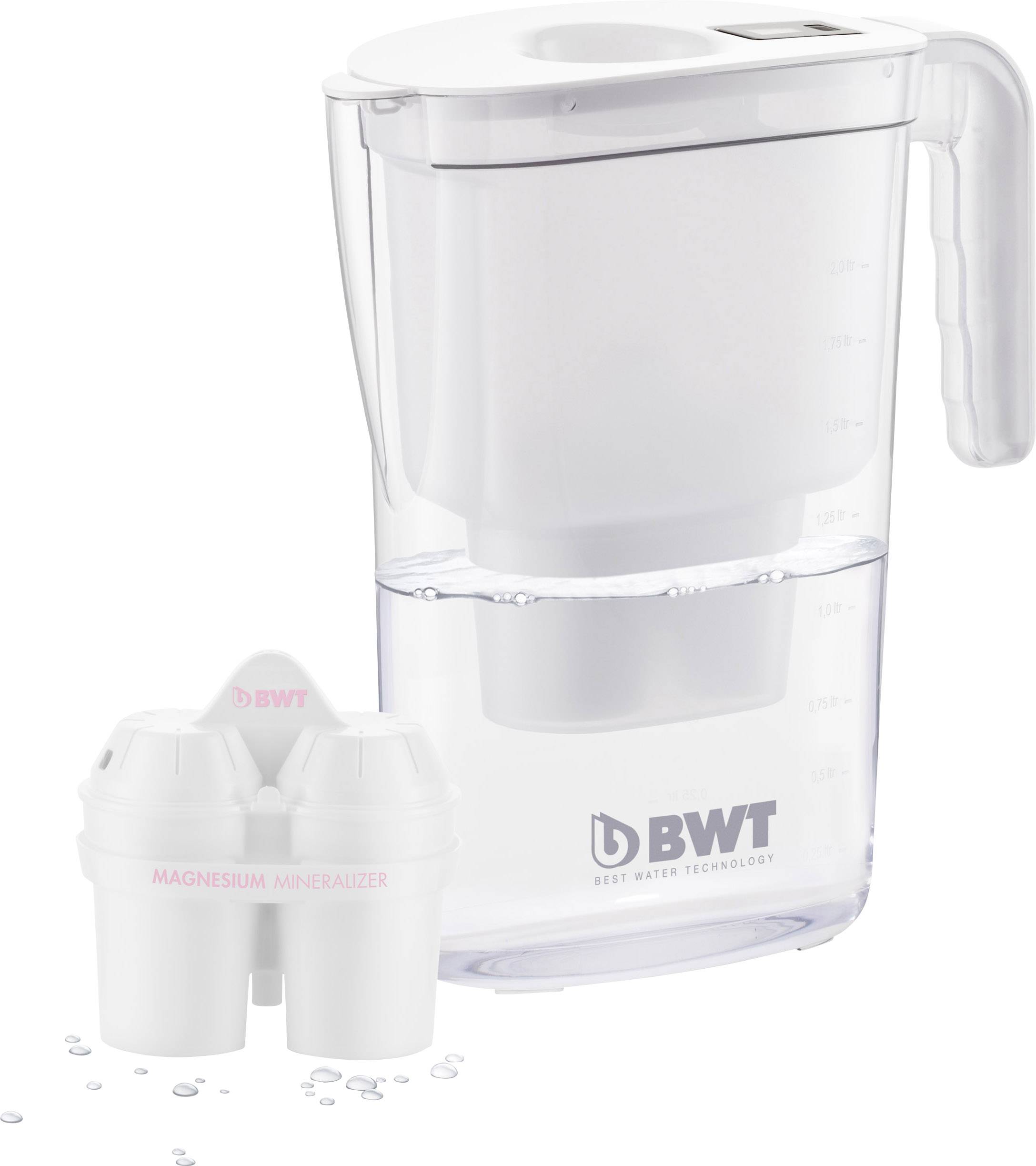BWT VIDA 0815480 Wasserfilter 2.6 l Weiß