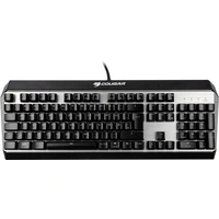 Cougar Attack X3 USB Gaming-Tastatur Deutsch, QWERTZ Silber, Schwarz Beleuchtet, Integrierter Profilspeicher Cougar Attack X3 USB Gaming-Tastatur Deutsch, QWERTZ Silber, Schwarz Beleuchtet, Integrierter Profilspeicher