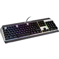 Cougar Attack X3 USB Gaming-Tastatur Deutsch, QWERTZ Silber, Schwarz Beleuchtet, Integrierter Profilspeicher Cougar Attack X3 USB Gaming-Tastatur Deutsch, QWERTZ Silber, Schwarz Beleuchtet, Integrierter Profilspeicher