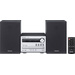 Panasonic SC-PM250EG-S Stereoanlage Bluetooth®, CD, USB, 2 x 10W Silber