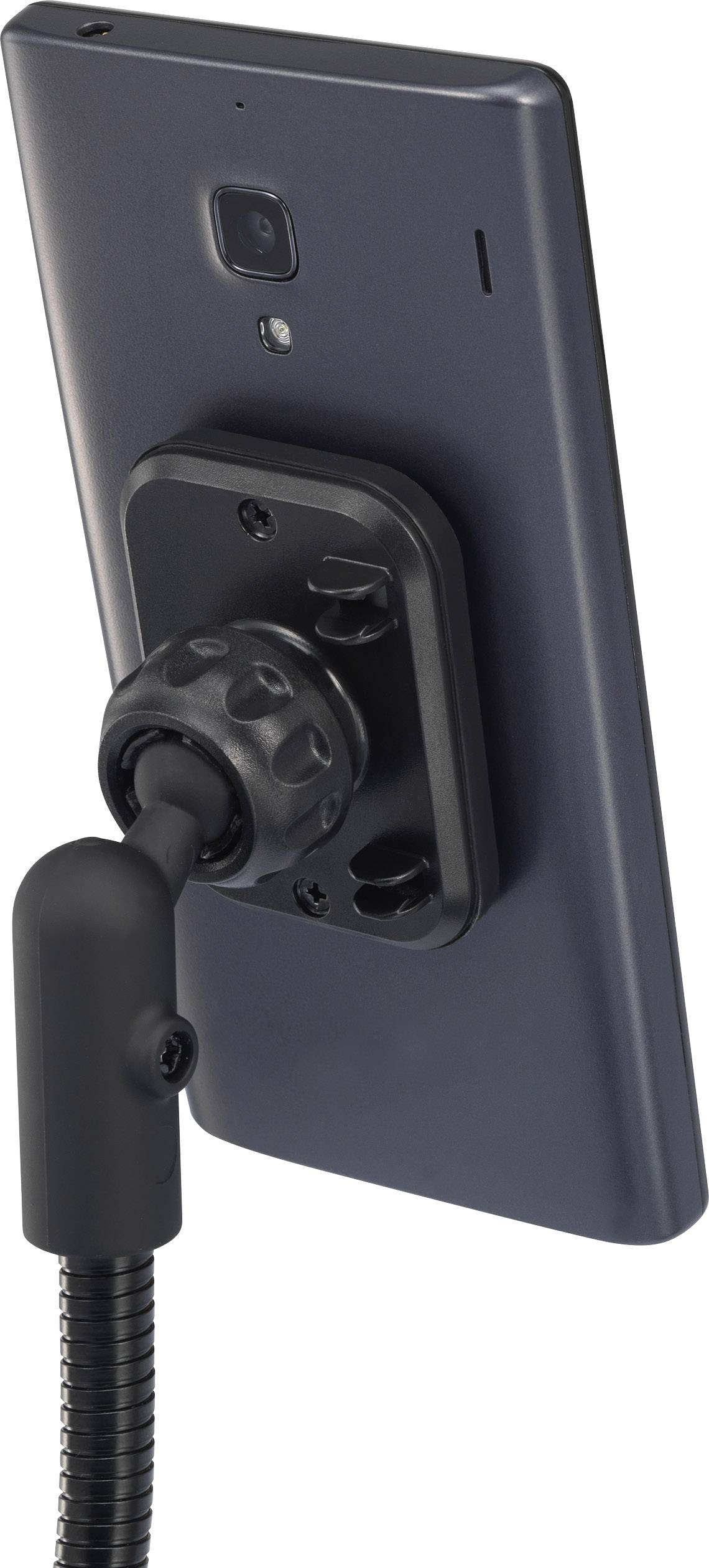 Renkforce RF-SH-KFZ12V Zigarettenanzünder Handy-Kfz-Halterung Magnetbefestigung, mit Ladefunktion 8 Zoll (max)