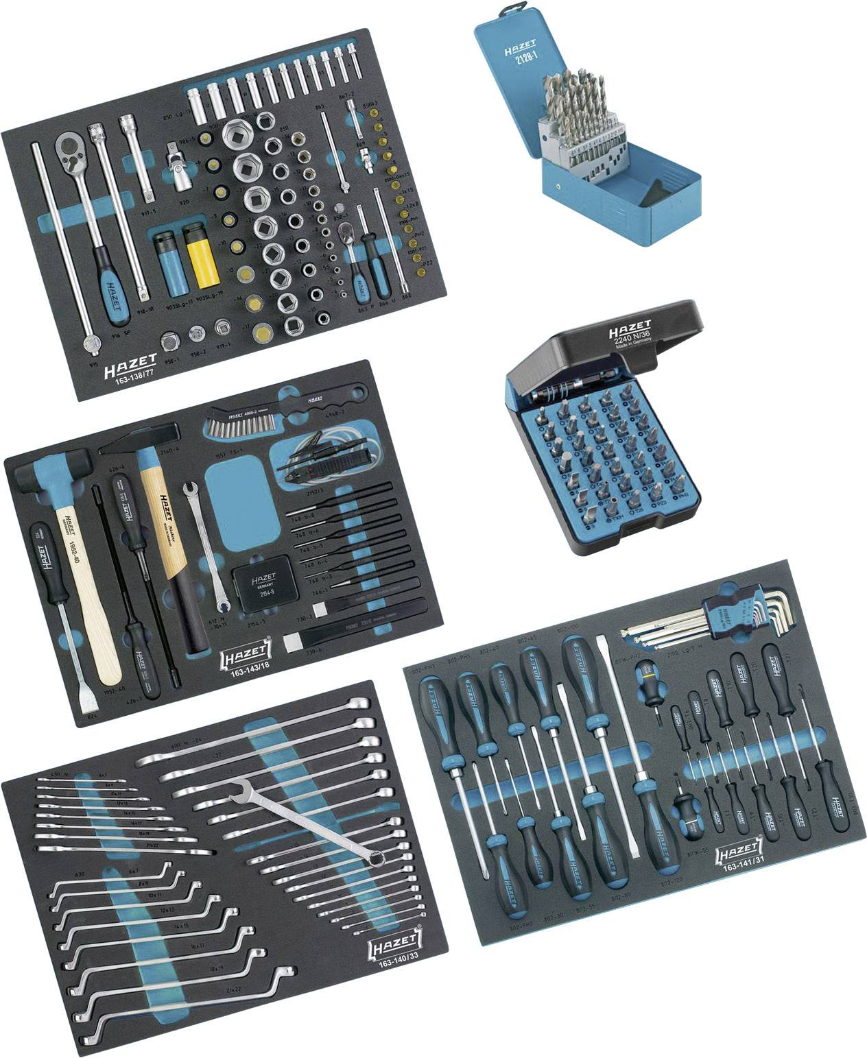 Hazet 0-179/220 Werkzeugset