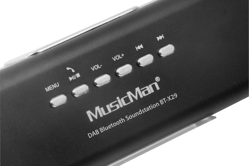 Technaxx Musicman BT-X29 Bluetooth® Lautsprecher Schwarz