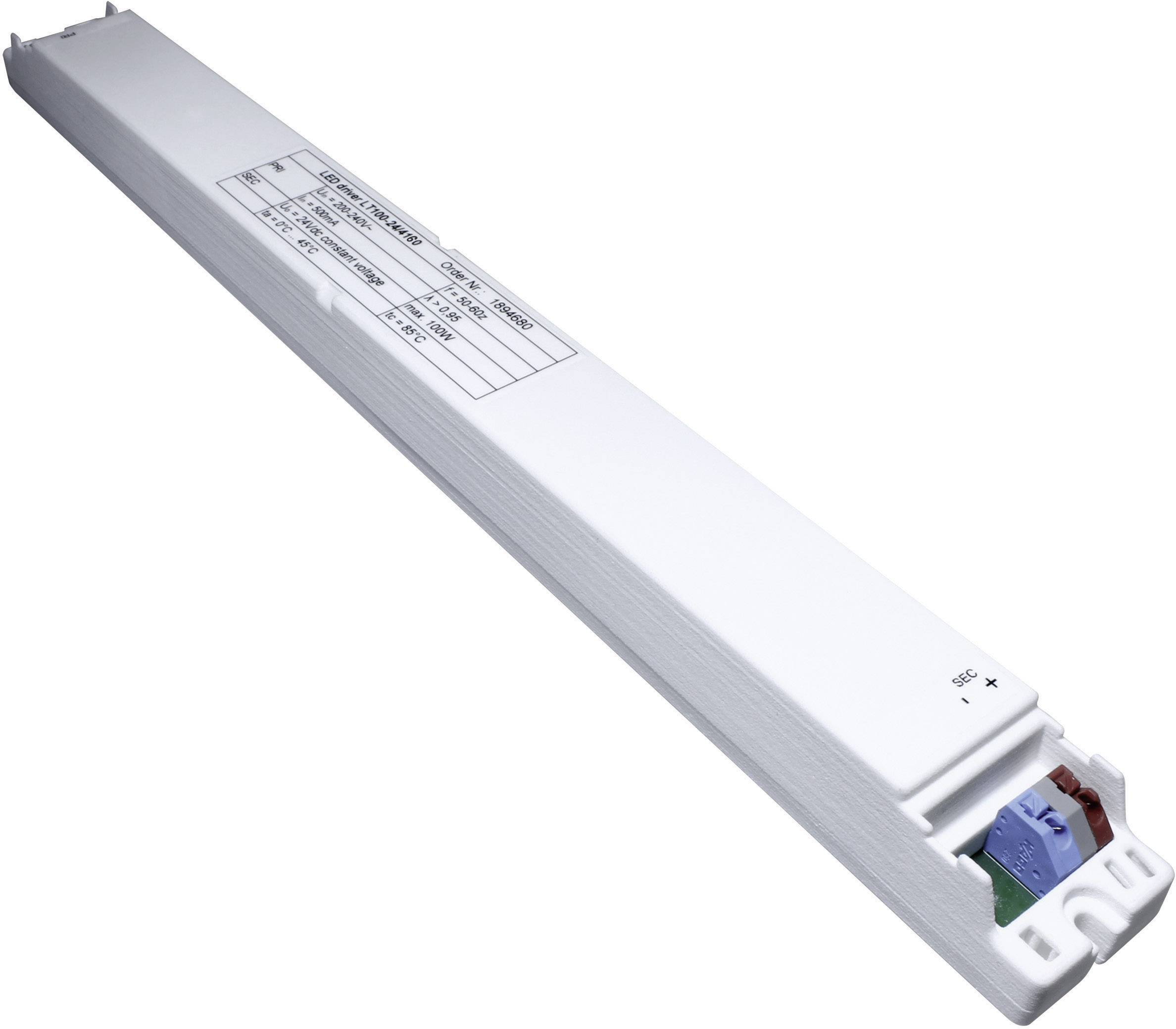 LT100-24/4160 LED-Trafo, LED-Treiber Konstantspannung, Konstantstrom 1.46 A 15 - 24 V/DC nicht dimmbar, PFC-Schaltkreis