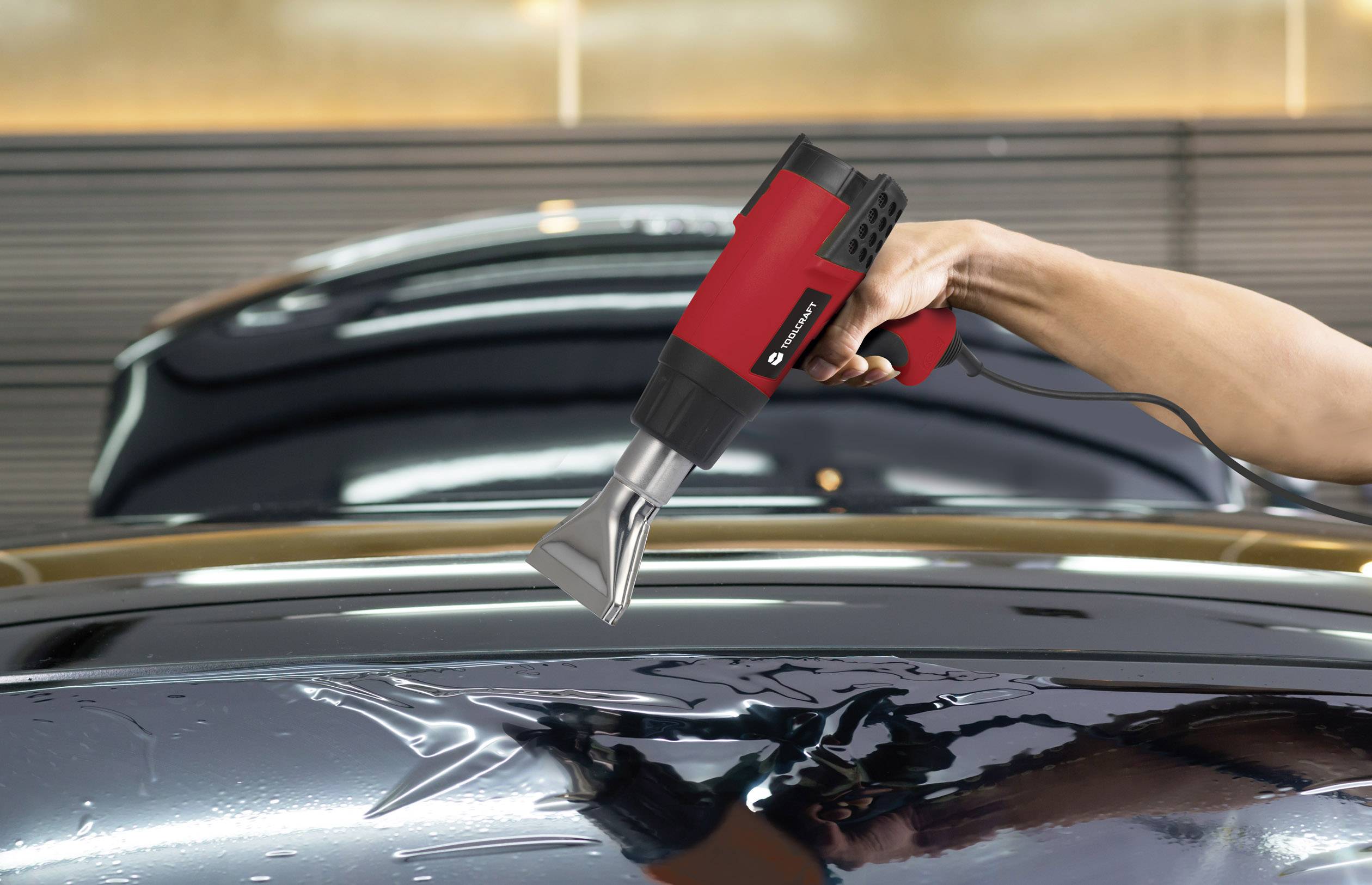 TOOLCRAFT 1582584  Heißluftgebläse inkl. Zubehör, inkl. Koffer 2000 W