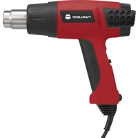 TOOLCRAFT 1582584  Heißluftgebläse inkl. Zubehör, inkl. Koffer 2000 W TOOLCRAFT 1582584  Heißluftgebläse inkl. Zubehör, inkl. Koffer 2000 W