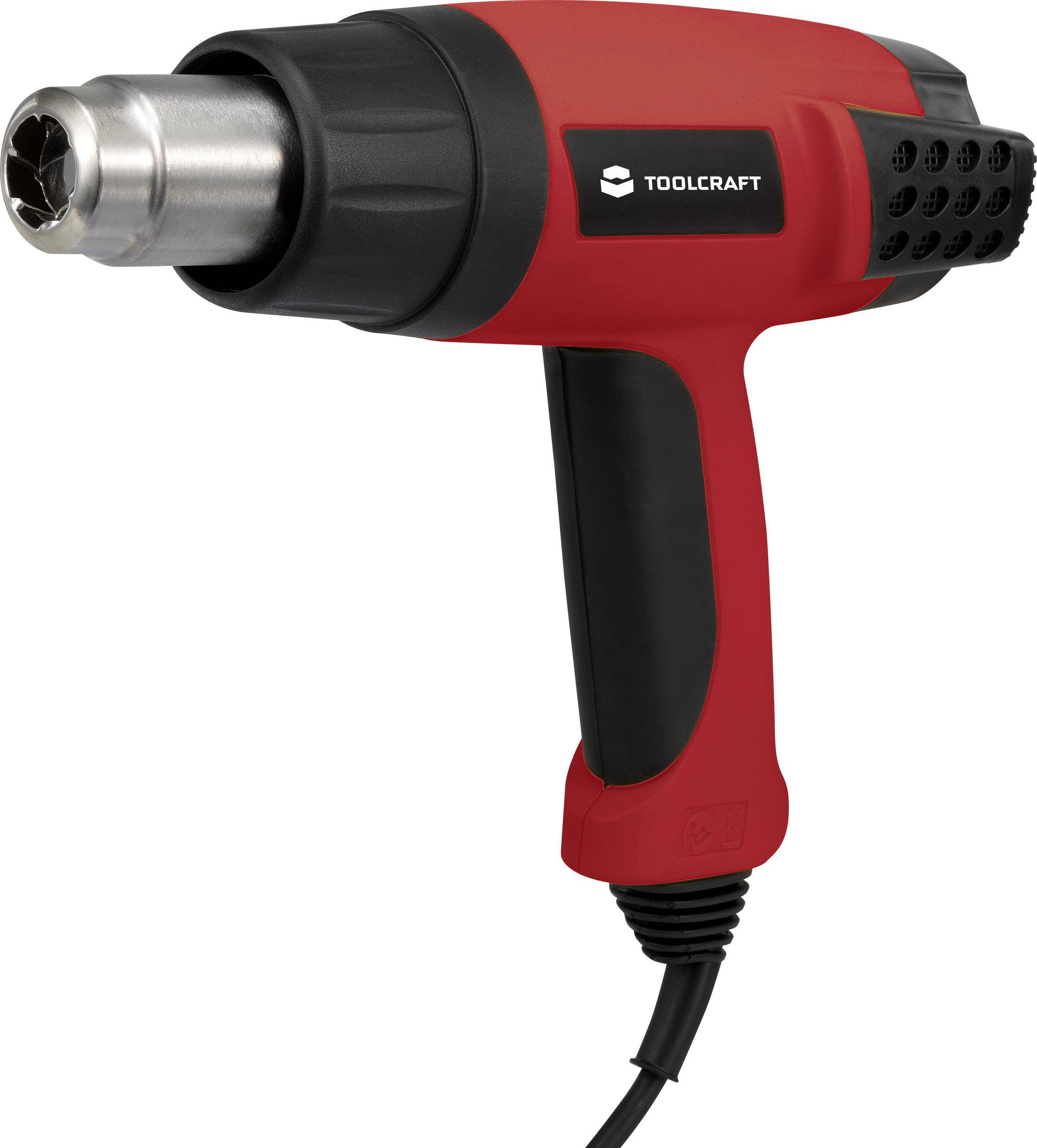TOOLCRAFT 1582584  Heißluftgebläse inkl. Zubehör, inkl. Koffer 2000 W