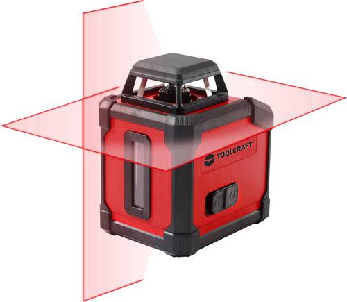 TOOLCRAFT HLL360 Linienlaser selbstnivellierend Reichweite (max.): 20m