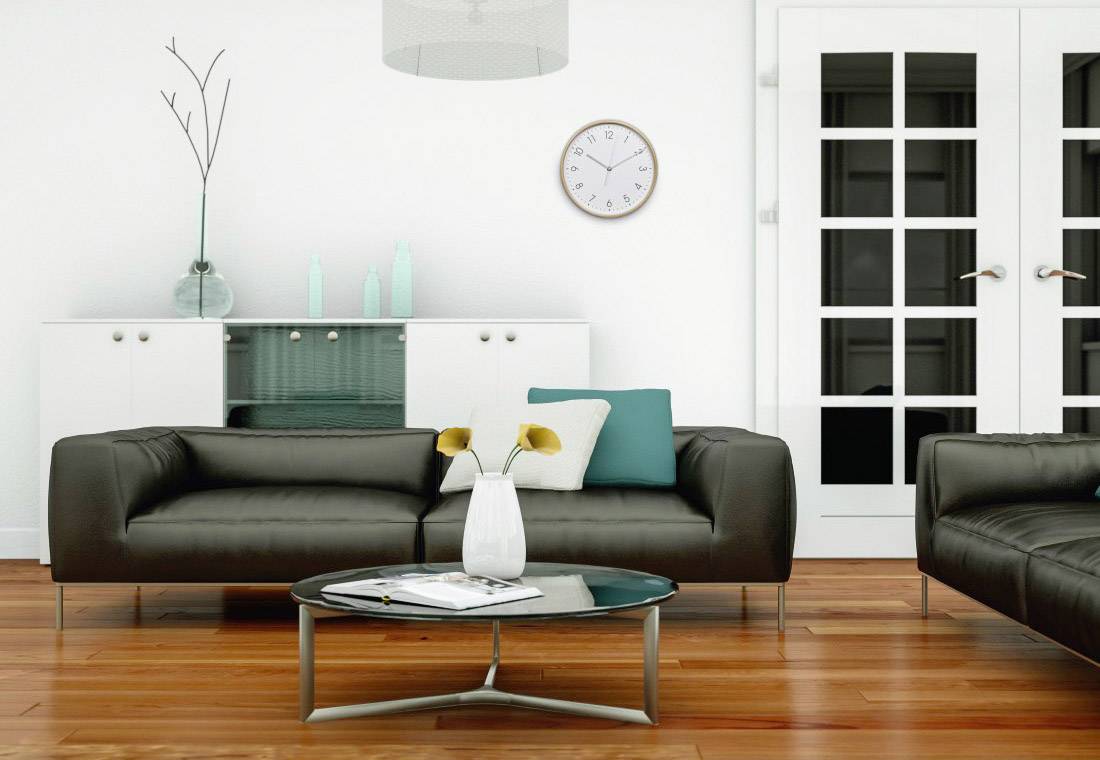 Hama 00136247 Quarz Wanduhr 320 mm x 45 mm Holz