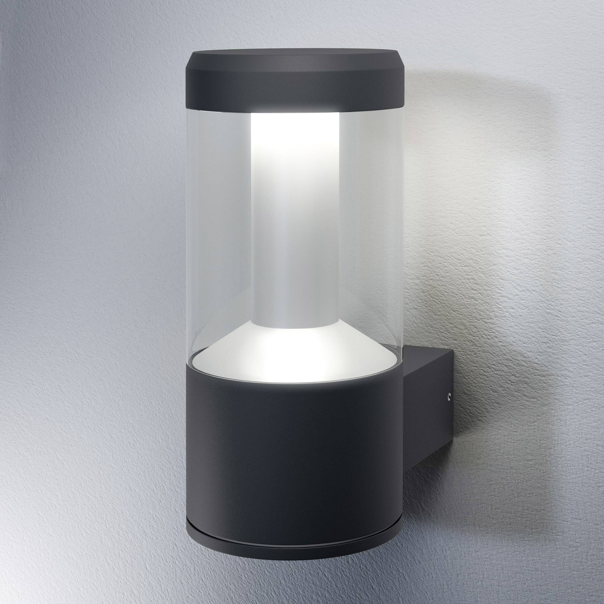 LEDVANCE ENDURA® STYLE LANTERN MODERN L 4058075205017 LED-Außenwandleuchte 12 W Dunkelgrau