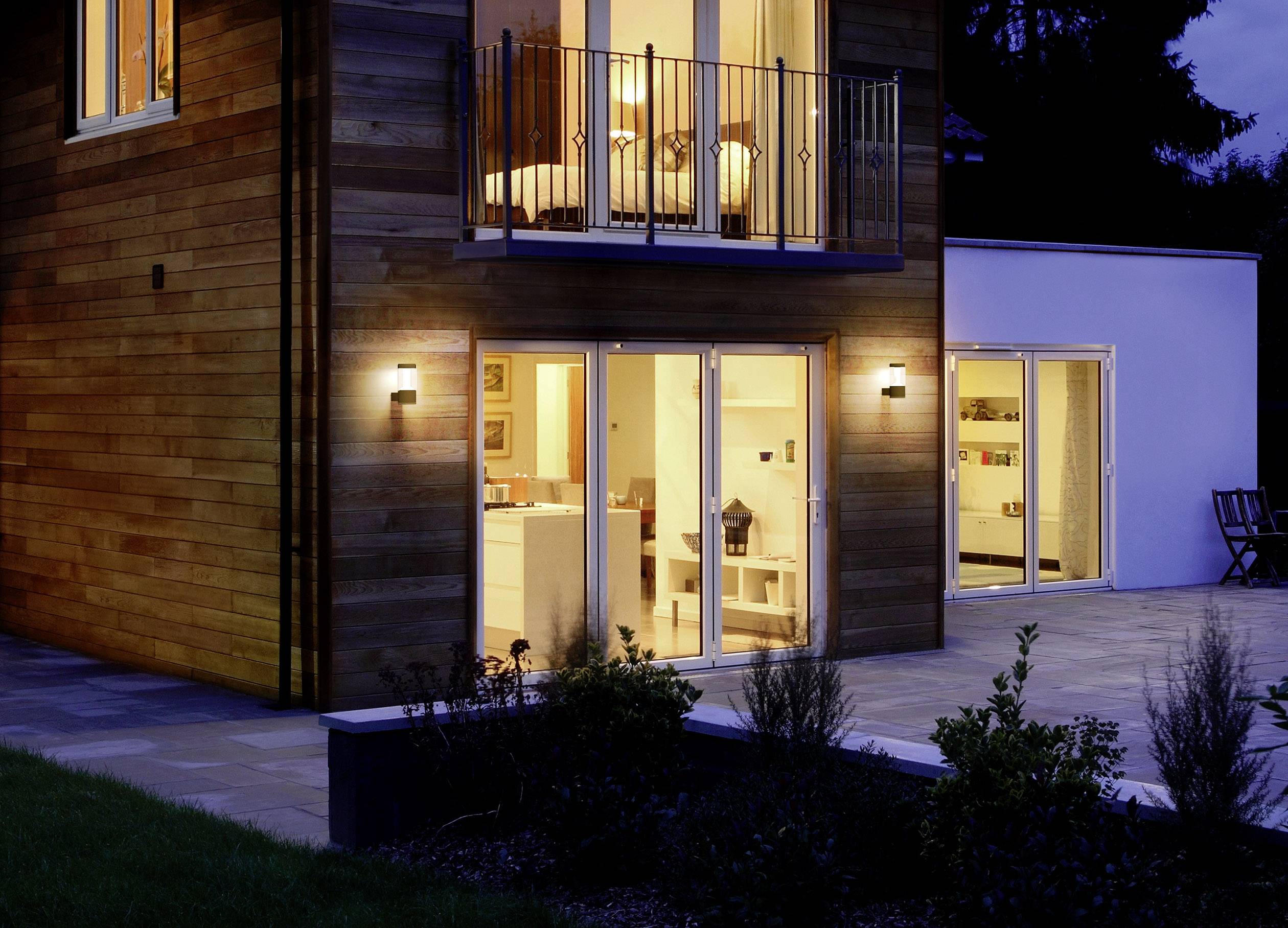 LEDVANCE ENDURA® STYLE LANTERN MODERN L 4058075205017 LED-Außenwandleuchte 12 W Dunkelgrau