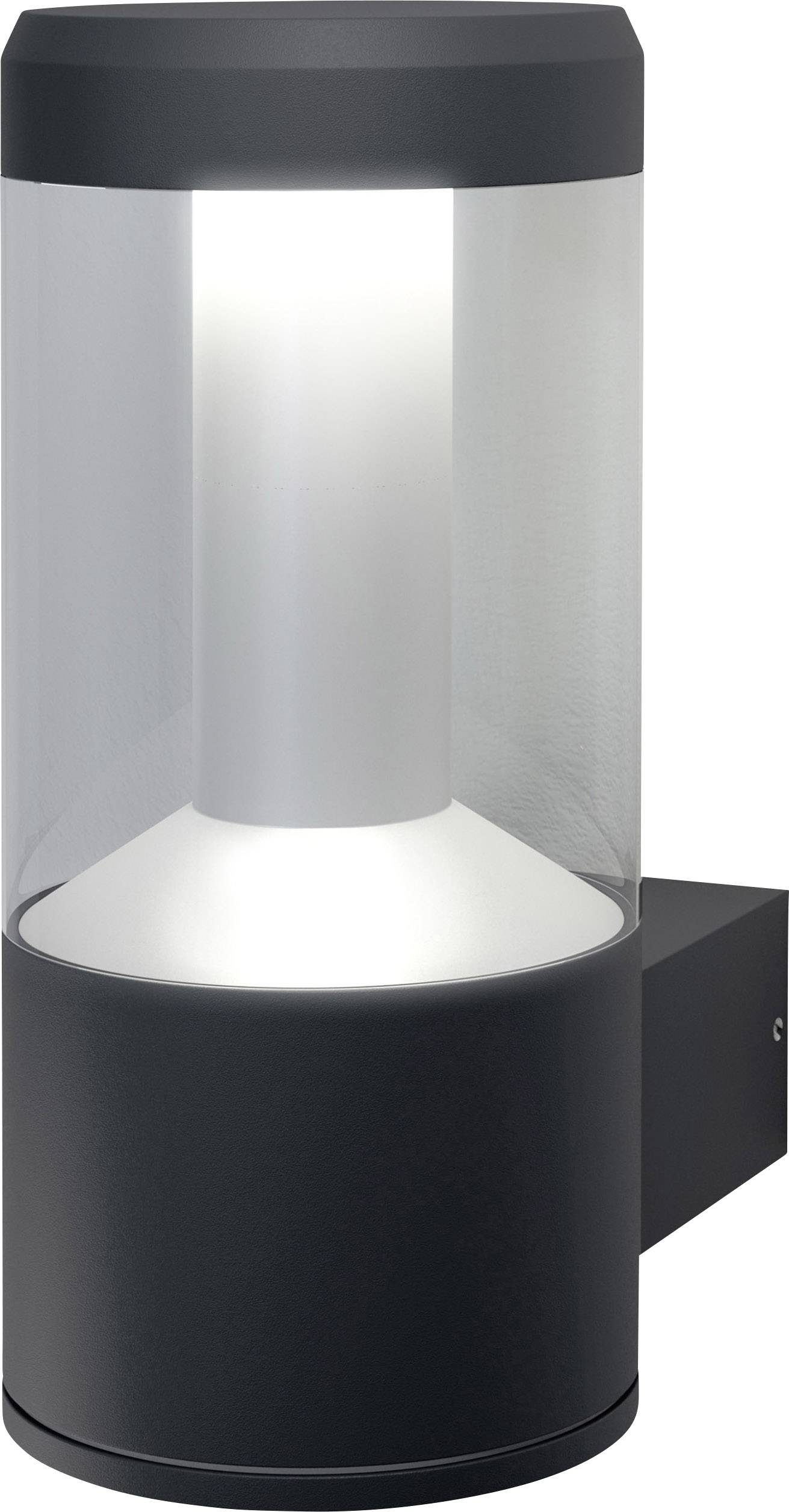 LEDVANCE ENDURA® STYLE LANTERN MODERN L 4058075205017 LED-Außenwandleuchte 12W Dunkelgrau