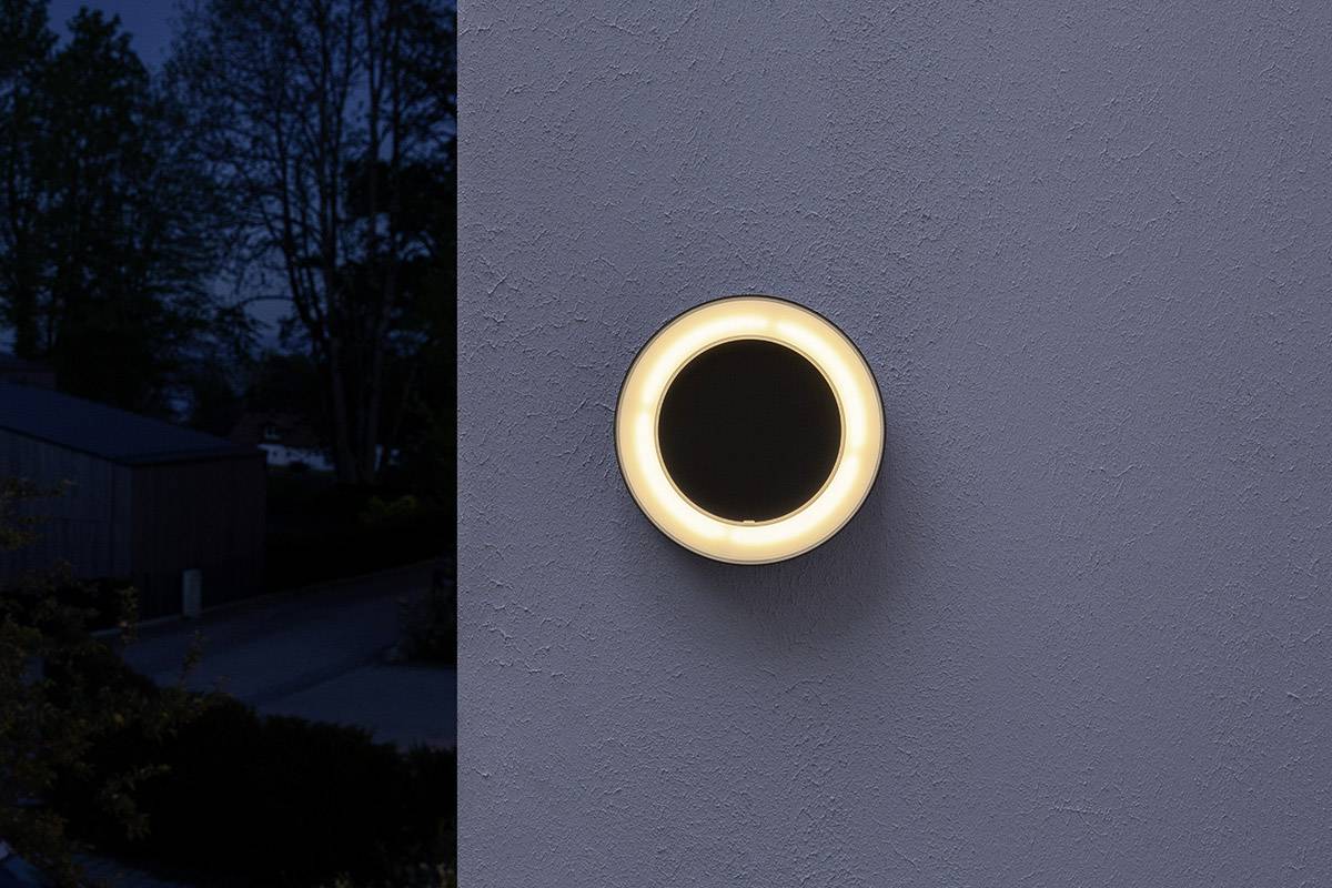 LEDVANCE ENDURA® STYLE RING L 4058075205215 LED-Außenwandleuchte Dunkelgrau