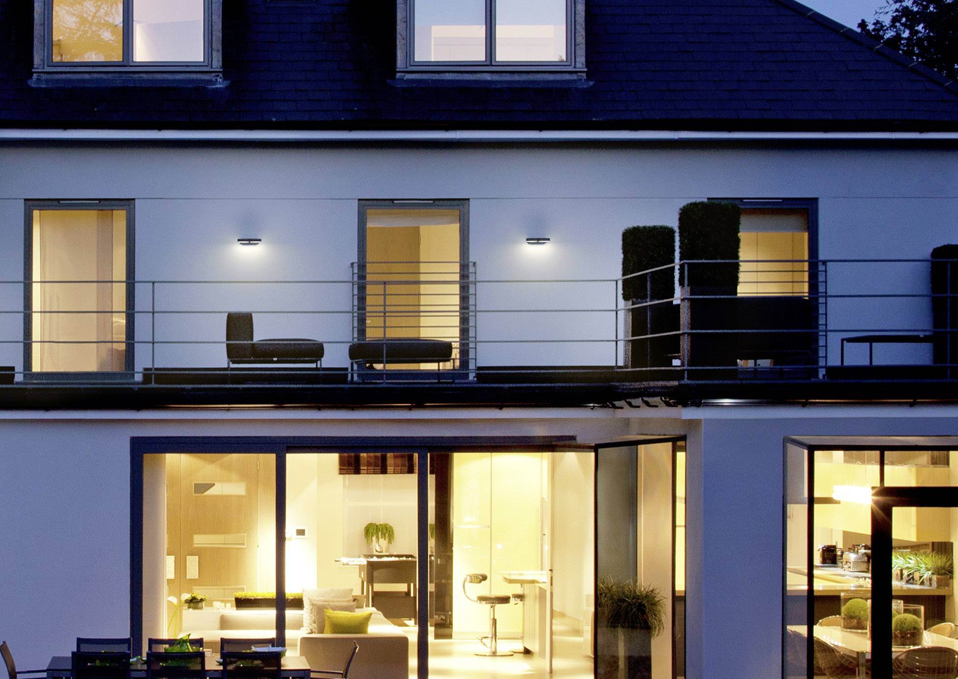 LEDVANCE ENDURA® STYLE MINI SPOT L 4058075205178 LED-Außenwandleuchte 13W Dunkelgrau