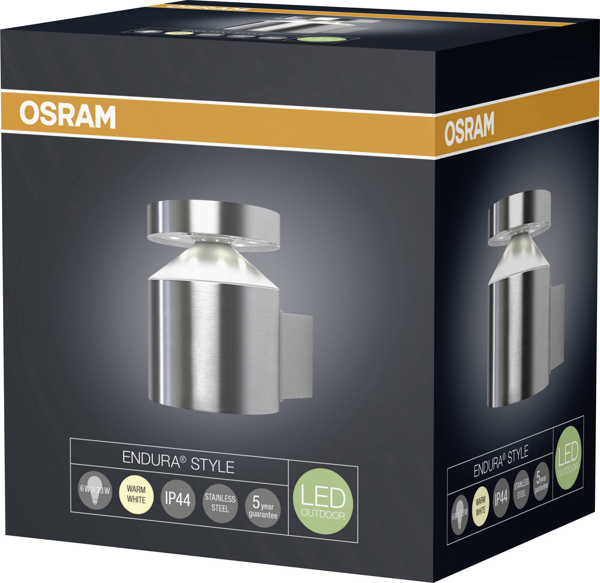 LEDVANCE ENDURA® STYLE CYLINDER L 4058075205338 LED-Außenwandleuchte LED