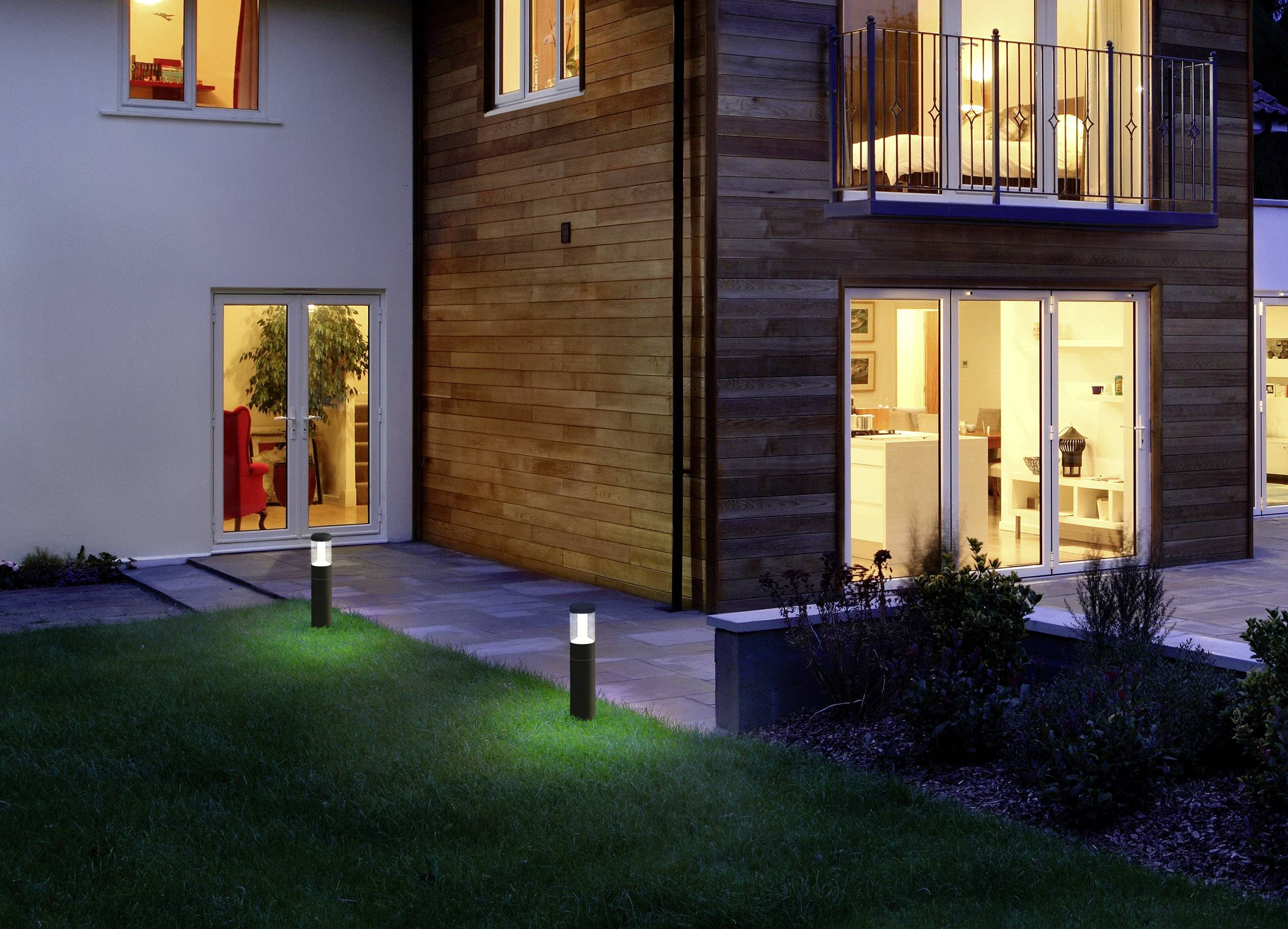 LEDVANCE 4058075205055 ENDURA® STYLE LANTERN MODERN L LED-Außenstandleuchte