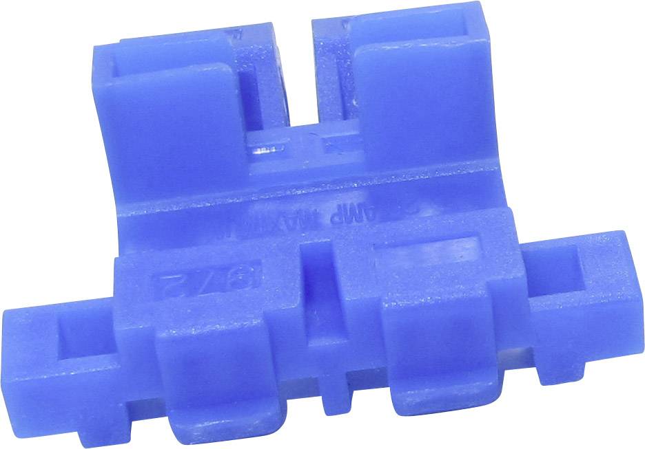 TRU Components 1583030 Abzweigverbinder flexibel: - starr: - Polzahl: 2 Blau